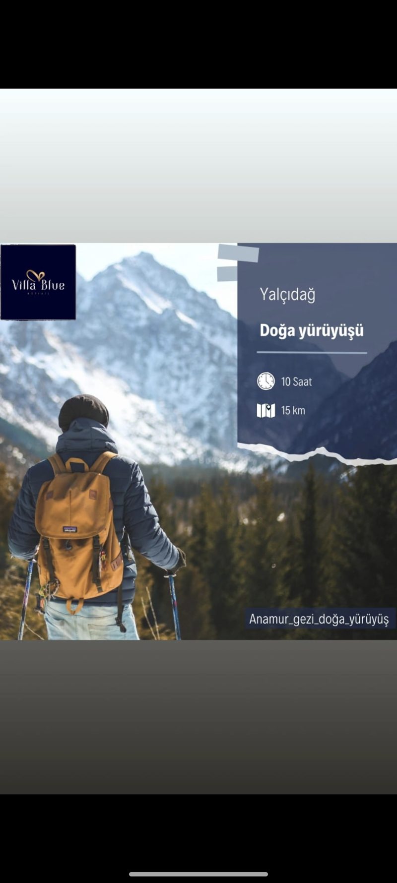 Yalçıdağ doğa yürüyüşü
